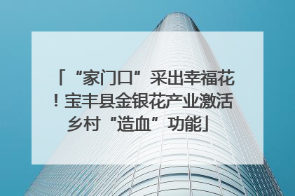 “家门口”采出幸福花！宝丰县金银花产业激活乡村“造血”功能