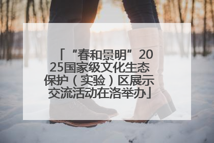 “春和景明”2025国家级文化生态保护（实验）区展示交流活动在洛举办