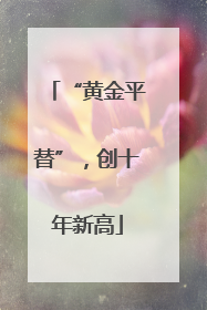 “黄金平替”，创十年新高