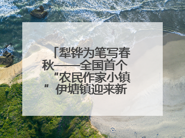 犁铧为笔写春秋——全国首个“农民作家小镇”伊塘镇迎来新乡土文学采风