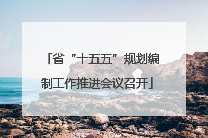 省“十五五”规划编制工作推进会议召开