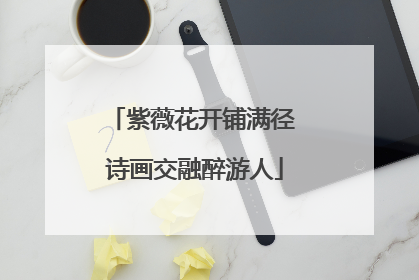 紫薇花开铺满径 诗画交融醉游人