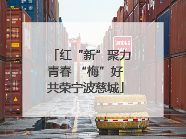 红“新”聚力青春 “梅”好共荣宁波慈城