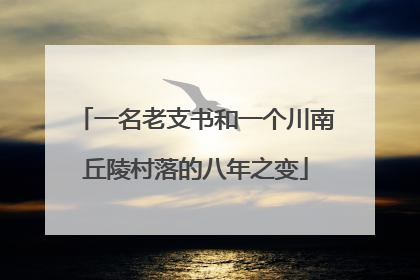 一名老支书和一个川南丘陵村落的八年之变