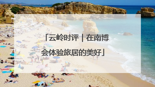 云岭时评｜在南博会体验旅居的美好