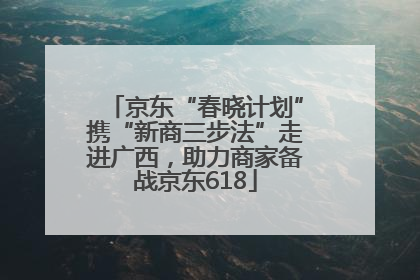京东“春晓计划”携“新商三步法”走进广西，助力商家备战京东618