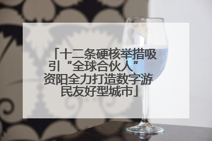 十二条硬核举措吸引“全球合伙人” 资阳全力打造数字游民友好型城市