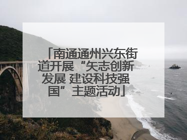 南通通州兴东街道开展“矢志创新发展 建设科技强国”主题活动