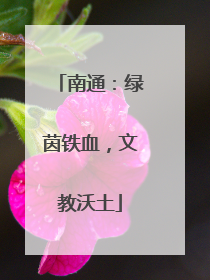 南通：绿茵铁血，文教沃土