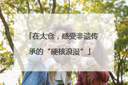 在太仓，感受非遗传承的“硬核浪漫”