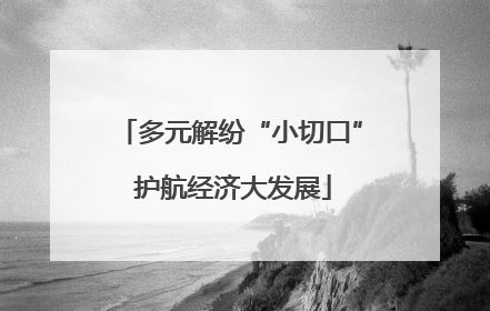 多元解纷“小切口” 护航经济大发展