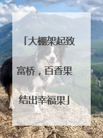 大棚架起致富桥，百香果结出幸福果