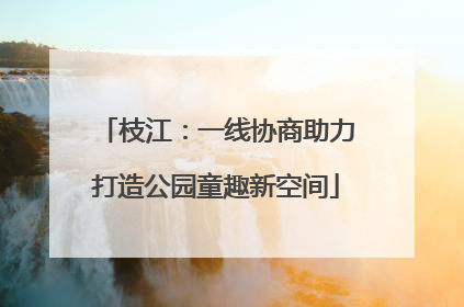 枝江：一线协商助力打造公园童趣新空间