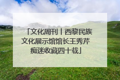 文化周刊丨西黎民族文化展示馆馆长王秀芹痴迷收藏四十载