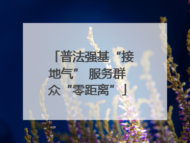 普法强基“接地气” 服务群众“零距离”