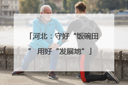河北：守好“饭碗田” 用好“发展地”