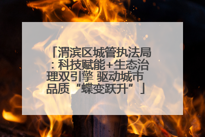 渭滨区城管执法局：科技赋能+生态治理双引擎 驱动城市品质“蝶变跃升”
