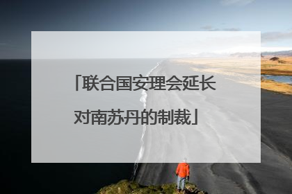 联合国安理会延长对南苏丹的制裁