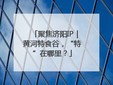 聚焦济阳IP｜黄河特食谷，“特”在哪里？