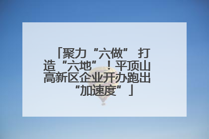 聚力“六做” 打造“六地”！平顶山高新区企业开办跑出“加速度”