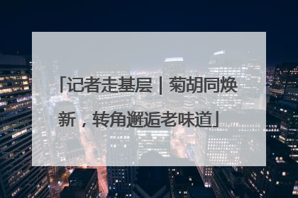 记者走基层｜菊胡同焕新，转角邂逅老味道