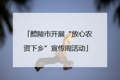 醴陵市开展“放心农资下乡”宣传周活动