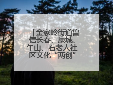 金家岭街道鲁信长春、康城、午山、石老人社区文化“两创”社区书院结业