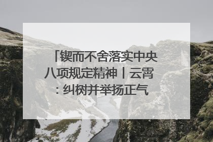 锲而不舍落实中央八项规定精神丨云霄：纠树并举扬正气 作风建设谱新章