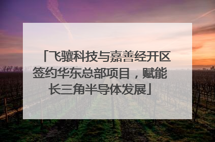 飞骧科技与嘉善经开区签约华东总部项目，赋能长三角半导体发展