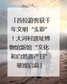 首位游客获千年文明“头彩”！大河村遗址博物馆新馆“文化和自然遗产日”璀璨启幕