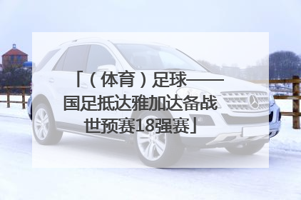 （体育）足球——国足抵达雅加达备战世预赛18强赛
