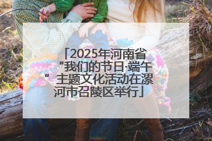 2025年河南省“我们的节日·端午”主题文化活动在漯河市召陵区举行