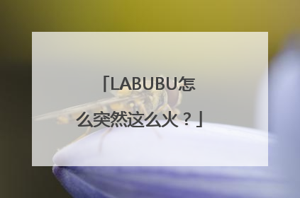 LABUBU怎么突然这么火？